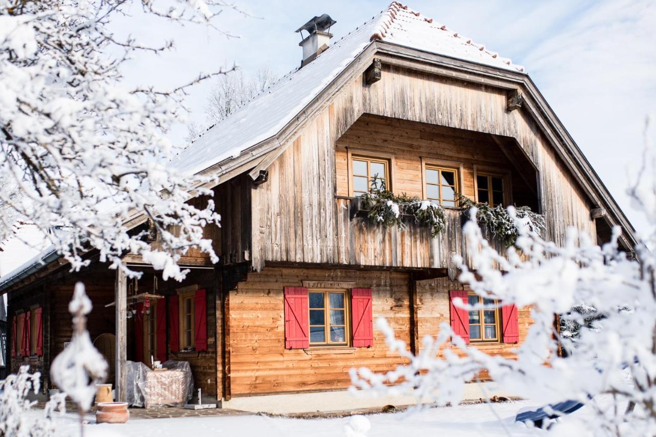 Ferienhaus Feistritz Villa Feistritz ob Bleiburg Exteriör bild