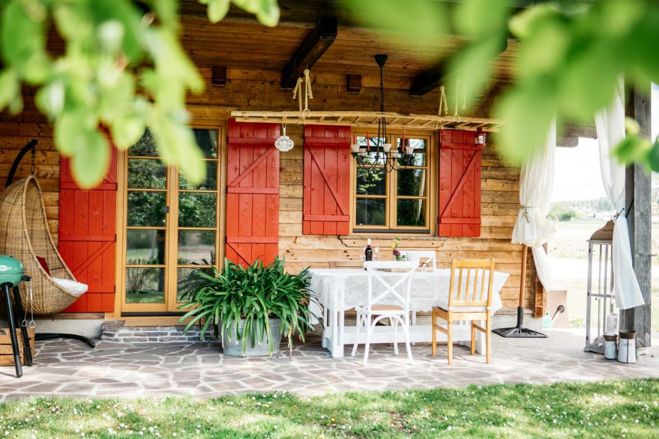 Ferienhaus Feistritz Villa Feistritz ob Bleiburg Exteriör bild