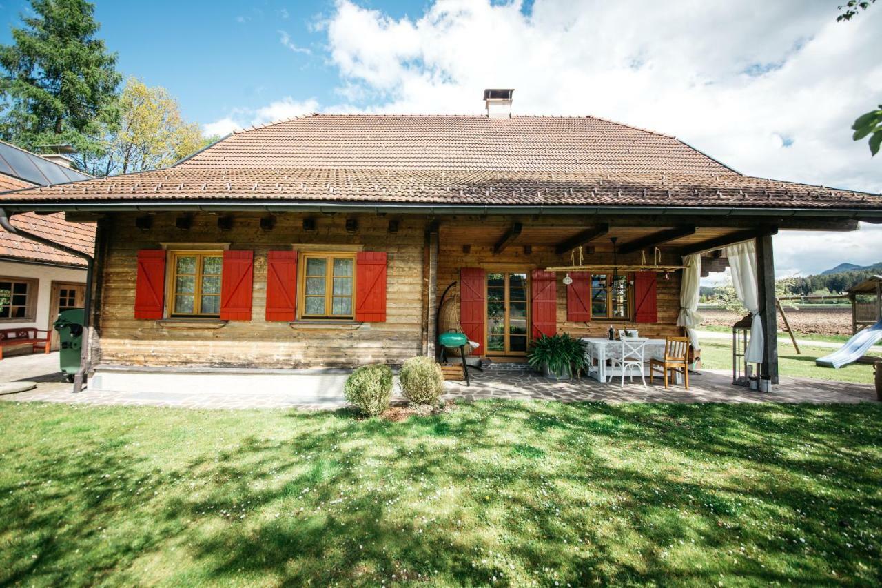 Ferienhaus Feistritz Villa Feistritz ob Bleiburg Exteriör bild